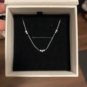 Mejuri Floating Sapphire Necklace